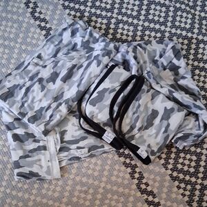 Copper Pearl Camouflage Print Throw Crib Sheet An Mommy Cover